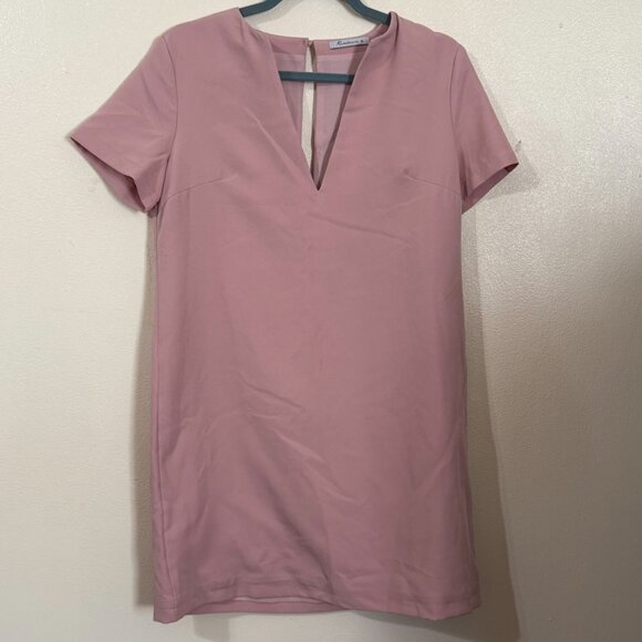AEL AmyEnjoyLife light Pink shift dress, inner lining - Picture 1 of 16